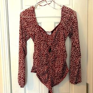 Le Lis Floral Body Suit